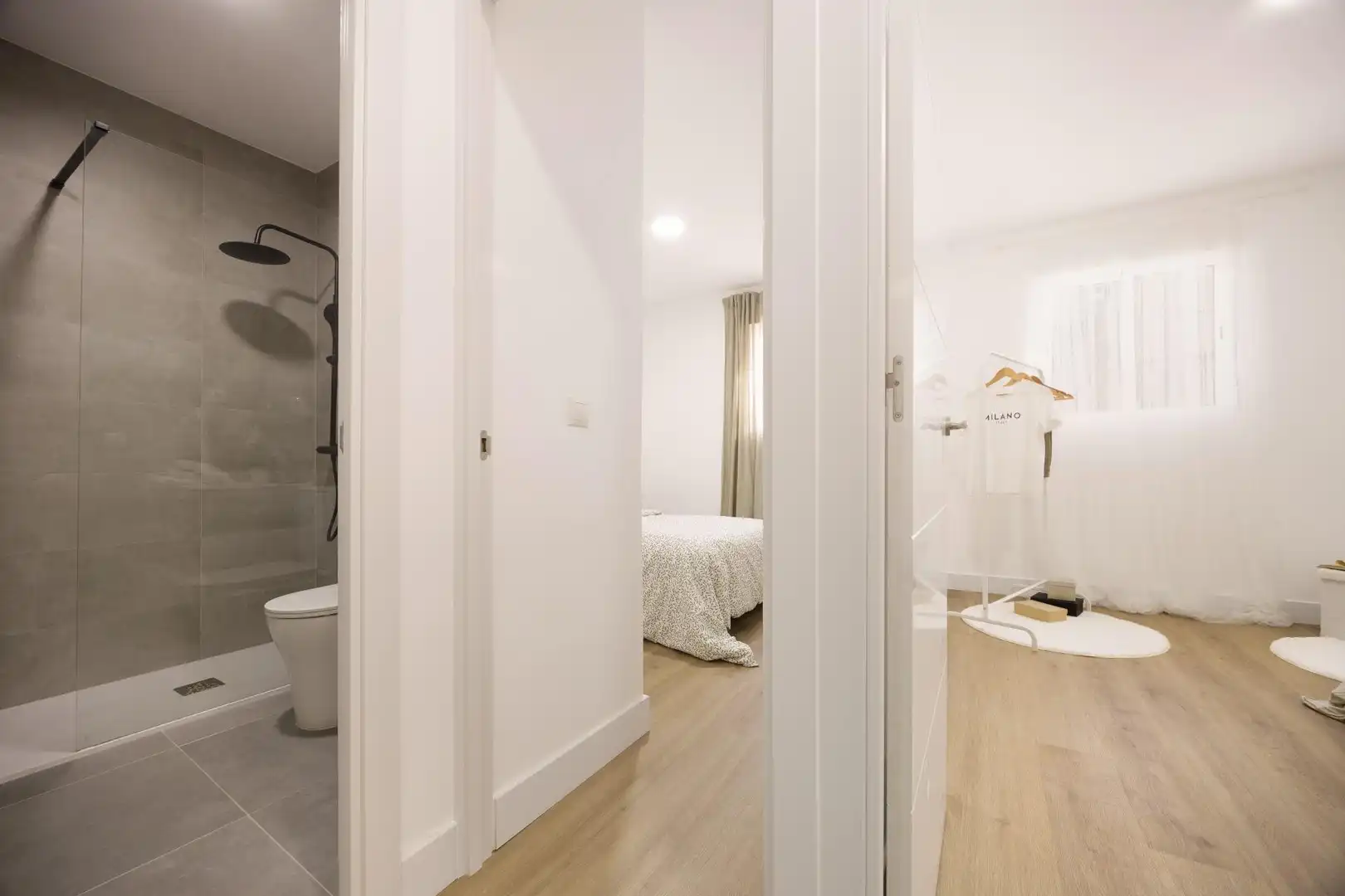 Bedroom of Flat for sale in Madrid