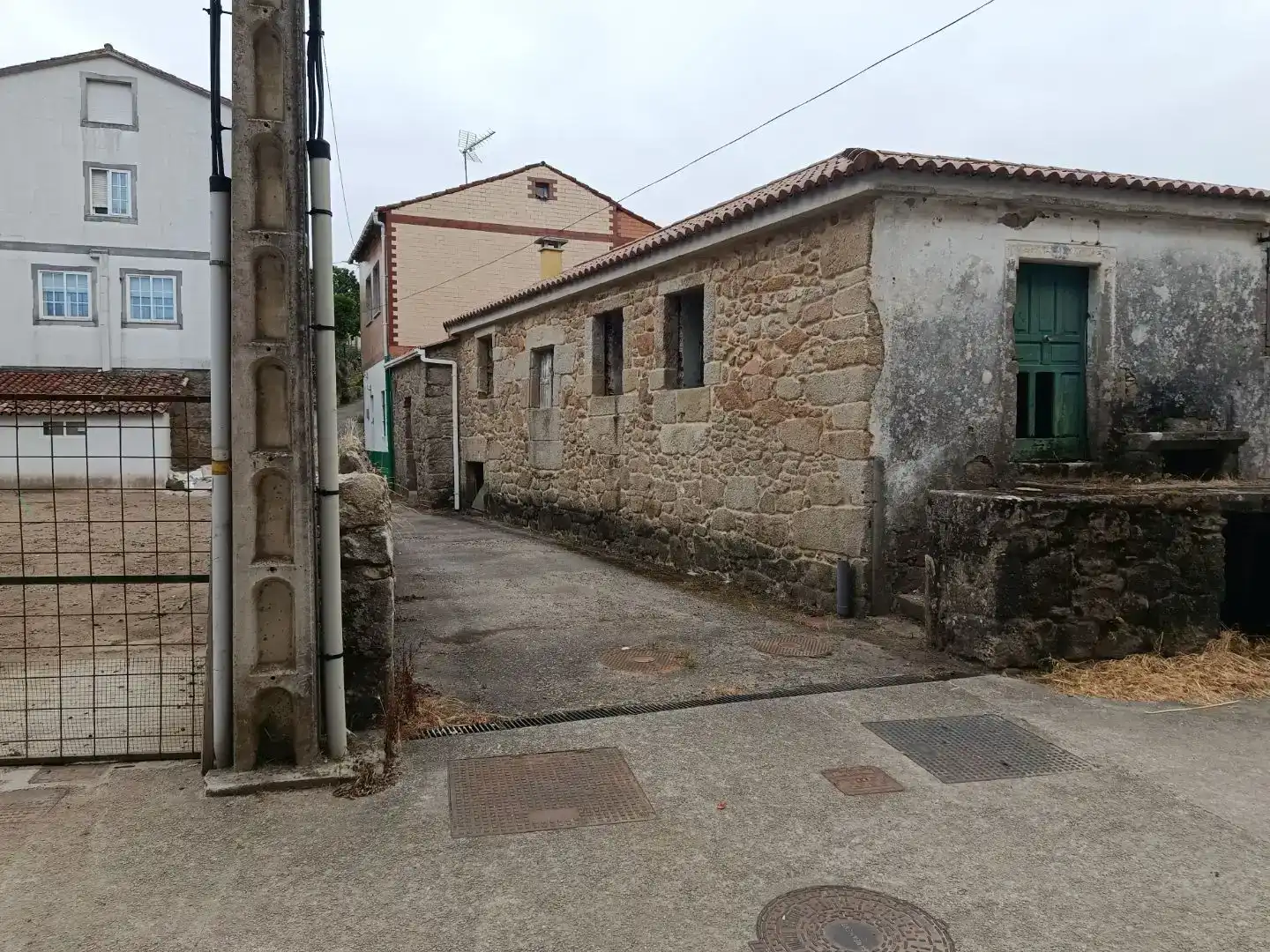 Vista exterior de Casa o xalet en venda en Valga amb Aire condicionat