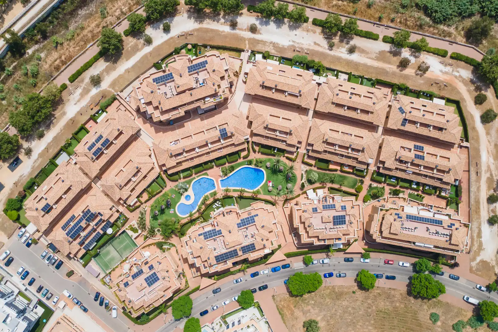 Vista exterior de Apartament en venda en Jávea / Xàbia amb Aire condicionat, Terrassa i Piscina