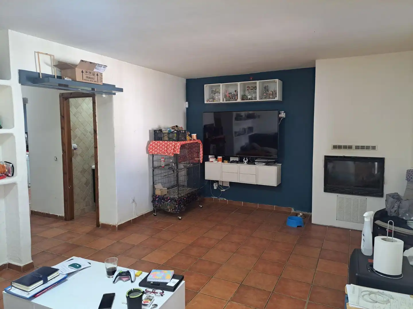 Sala de estar de Casa adosada en venta en Magán con Aire acondicionado y Terraza