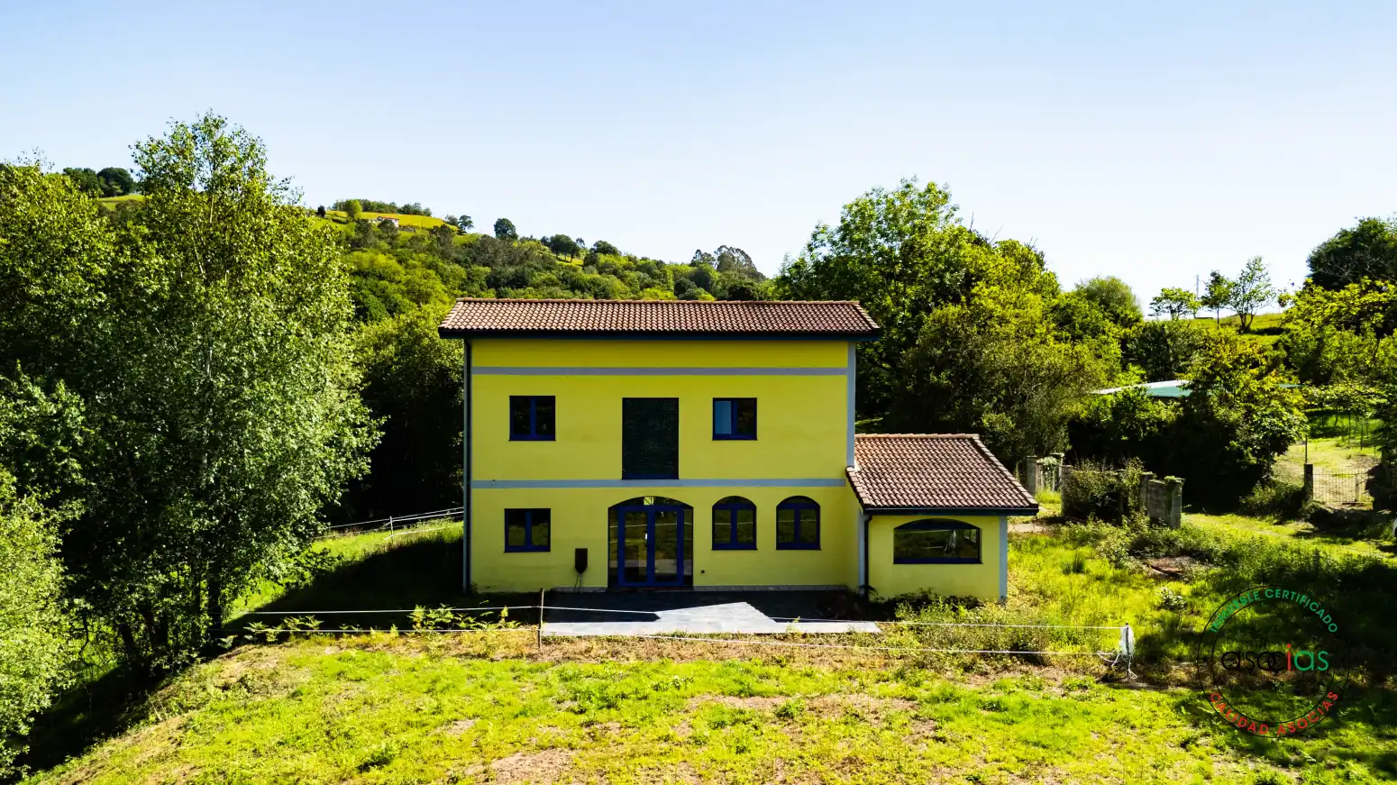 Vista exterior de Casa o chalet en venta en Siero con Terraza