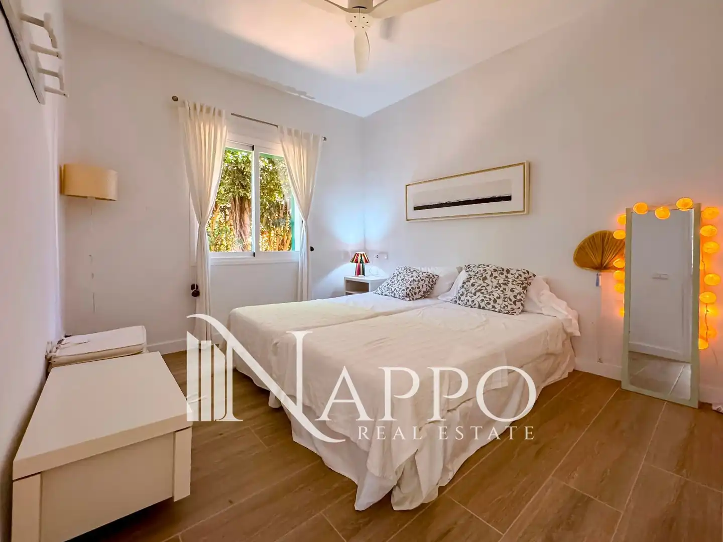 Bedroom of Houses for rent in Campos  with Air Conditioner, Heating and Private garden