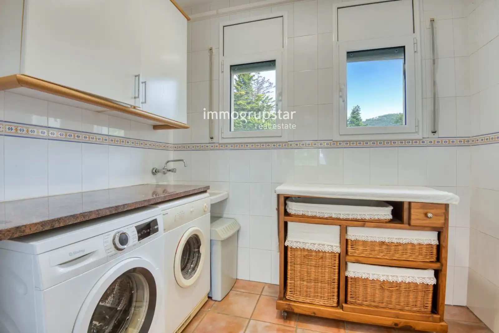 Cocina de Casa o chalet en venta en Santa Cristina d'Aro con Calefacción, Terraza y Piscina