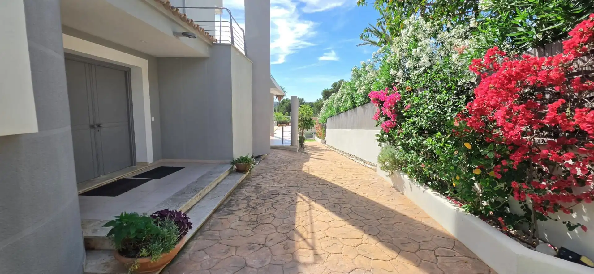 Terrassa de Casa o xalet en venda en Calvià amb Aire condicionat, Calefacció i Jardí privat