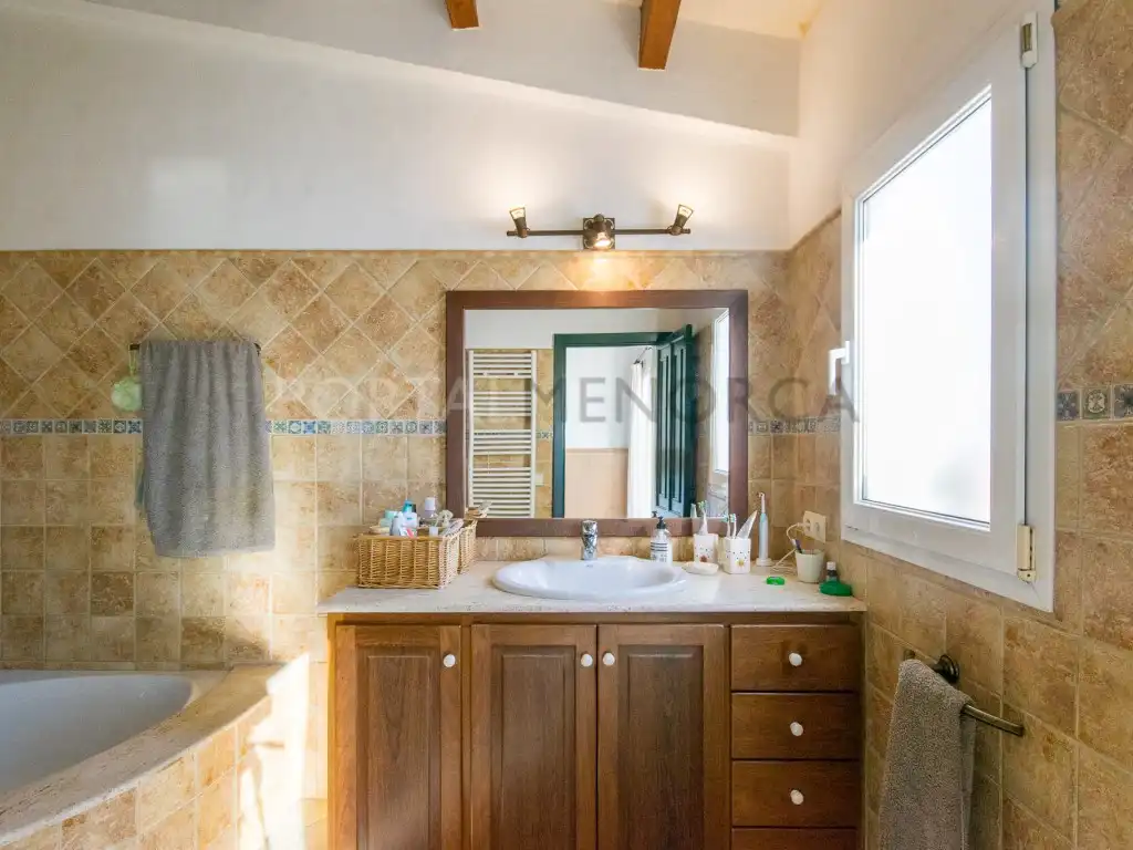 Bathroom of Houses for sale in Es Mercadal  with Air Conditioner and Terrace