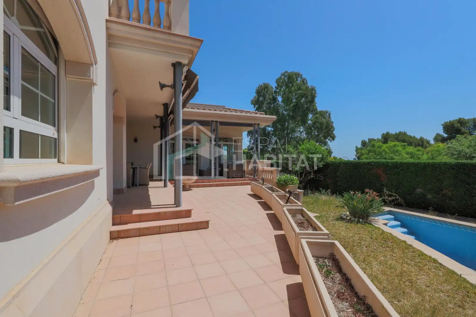 Terrassa de Casa o xalet en venda en Vilassar de Dalt amb Calefacció, Jardí privat i Terrassa