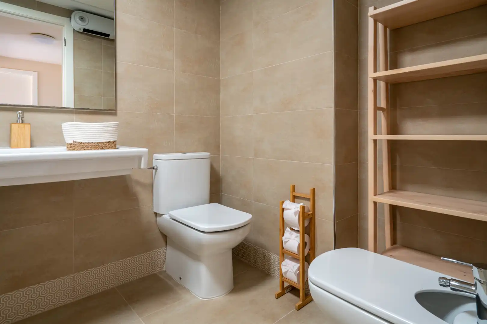 Bany de Apartament en venda en Moraira amb Aire condicionat, Calefacció i Jardí privat