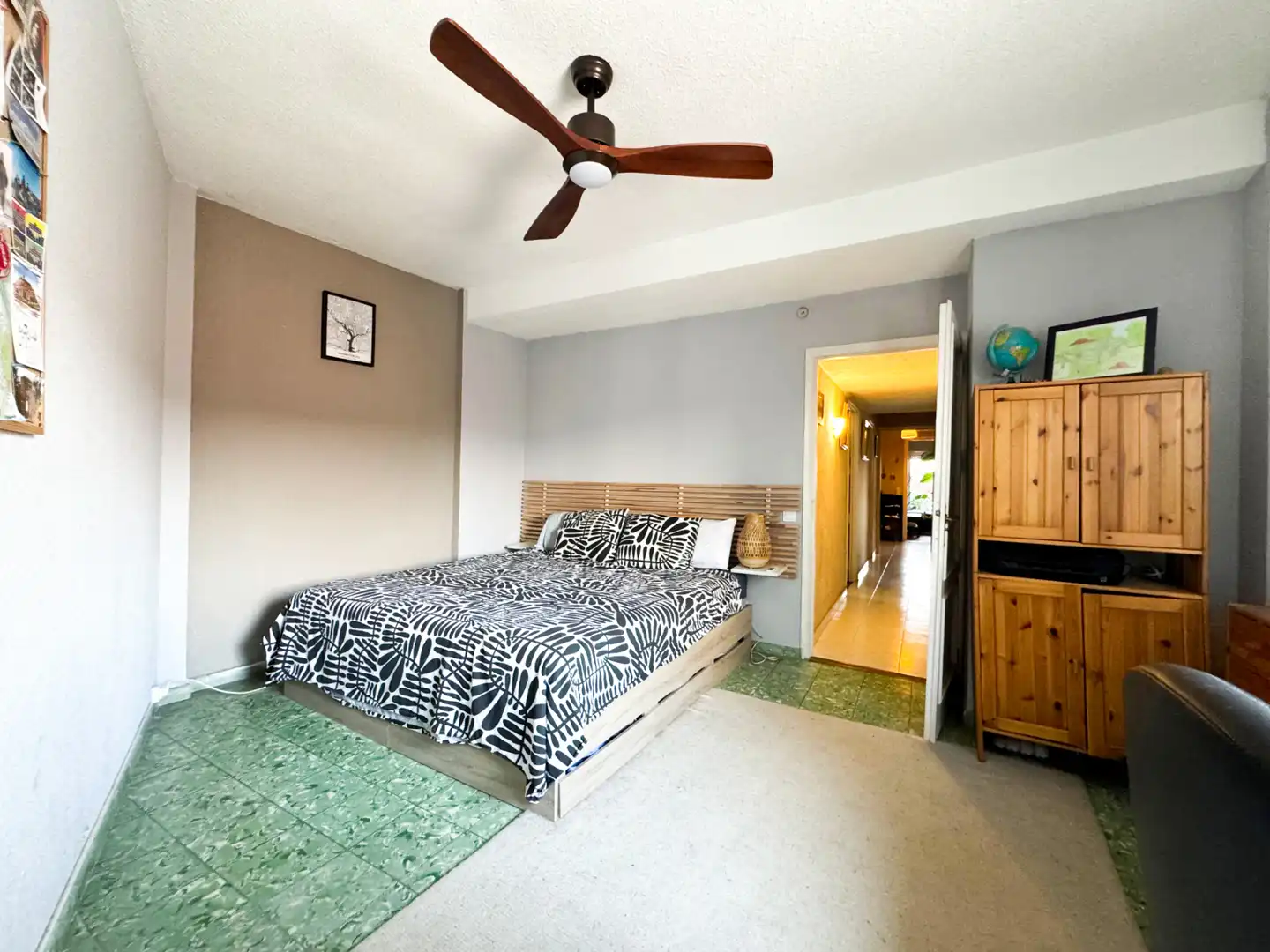 Bedroom of Flat for sale in Madrid  with Air Conditioner and Balcony