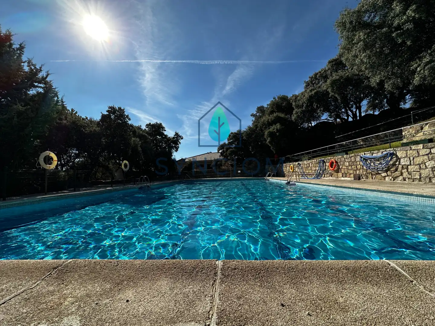 Swimming pool of Ground floor for sale in Fresnedillas de la Oliva  with Heating, Terrace and Storage room
