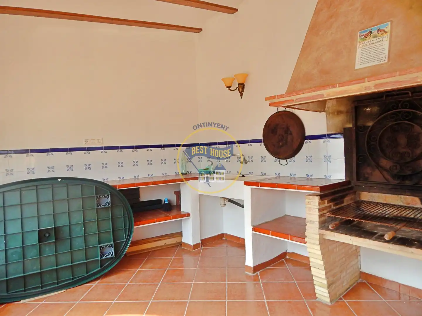 Cocina de Casa o chalet en venta en Llutxent con Calefacción, Jardín privado y Trastero