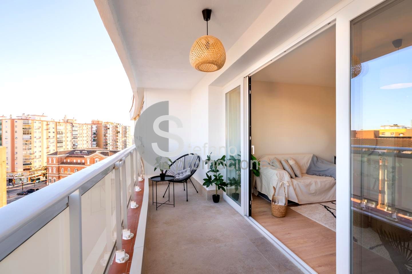 Terraza de Piso en venta en Málaga Capital con Aire acondicionado, Calefacción y Parquet
