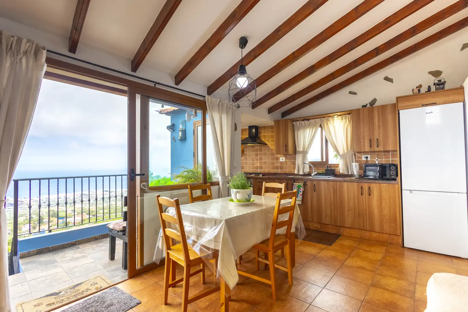Cocina de Finca rústica en venta en La Orotava con Jardín privado, Terraza y Trastero