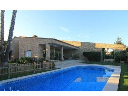 Swimming pool of House or chalet for sale in Godella  with Air Conditioner, Private garden and Terrace