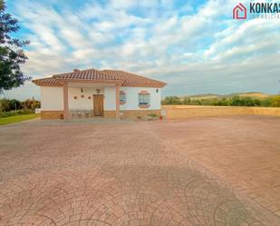 Exterior view of Country house for sale in Arcos de la Frontera  with Air Conditioner, Heating and Storage room