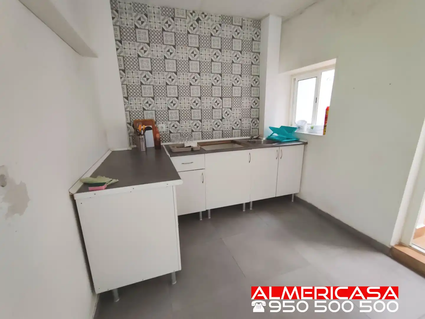 Cocina de Casa adosada en venta en Almería con Jardín privado