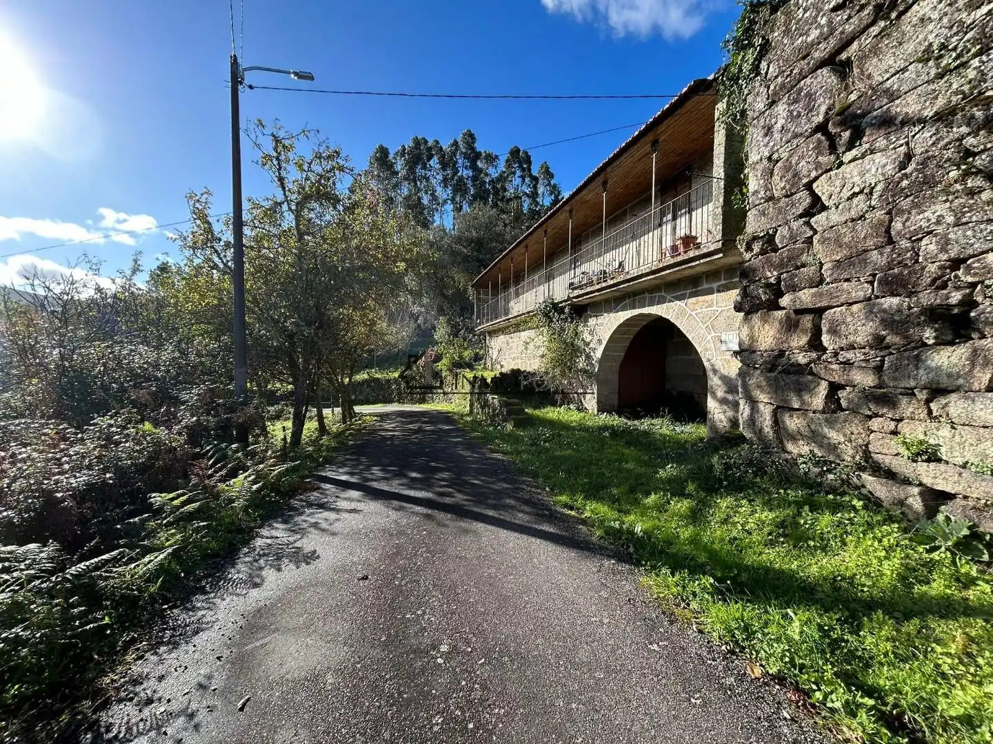 Vista exterior de Casa o xalet en venda en Cerdedo amb Jardí privat