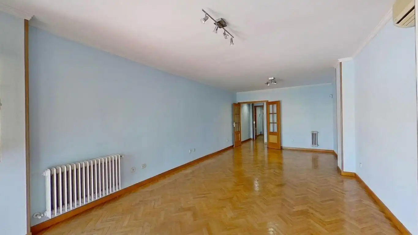 Living room of Flat for sale in Getafe  with Private garden, Parquet flooring and Terrace