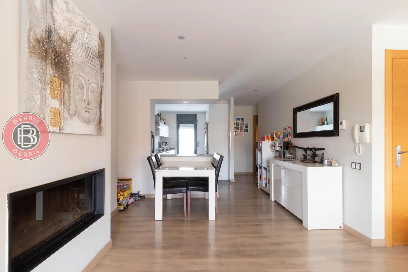 Sala de estar de Casa adosada en venta en Piera con Aire acondicionado, Calefacción y Parquet