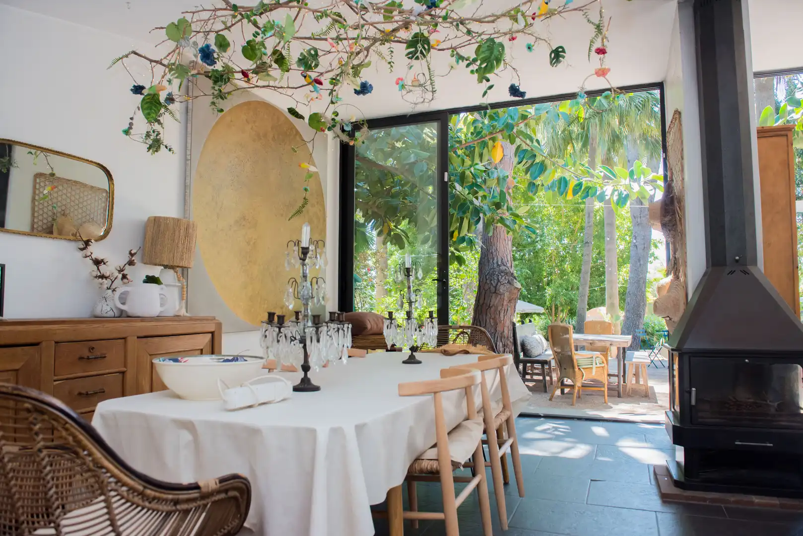 Comedor de Finca rústica en venta en Sagra con Aire acondicionado, Terraza y Piscina