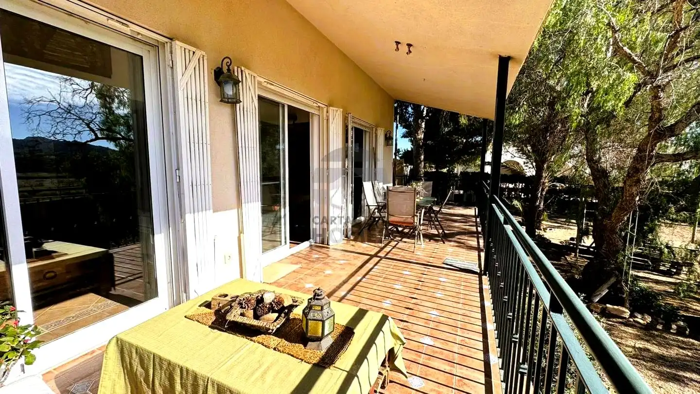 Terraza de Casa o chalet en venta en Cartagena con Aire acondicionado, Calefacción y Jardín privado