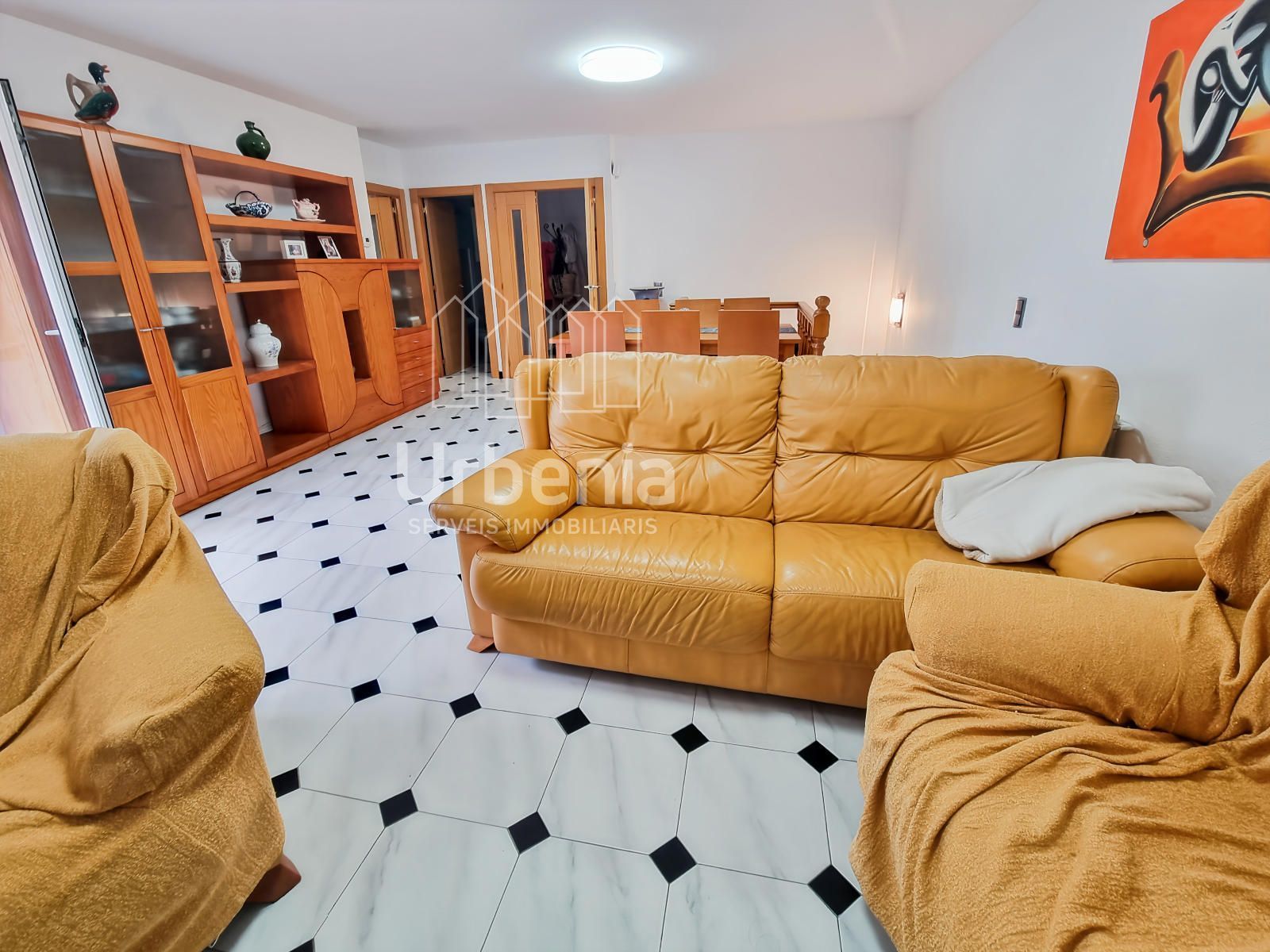 Sala d'estar de Dúplex en venda en Mataró amb Calefacció i Terrassa