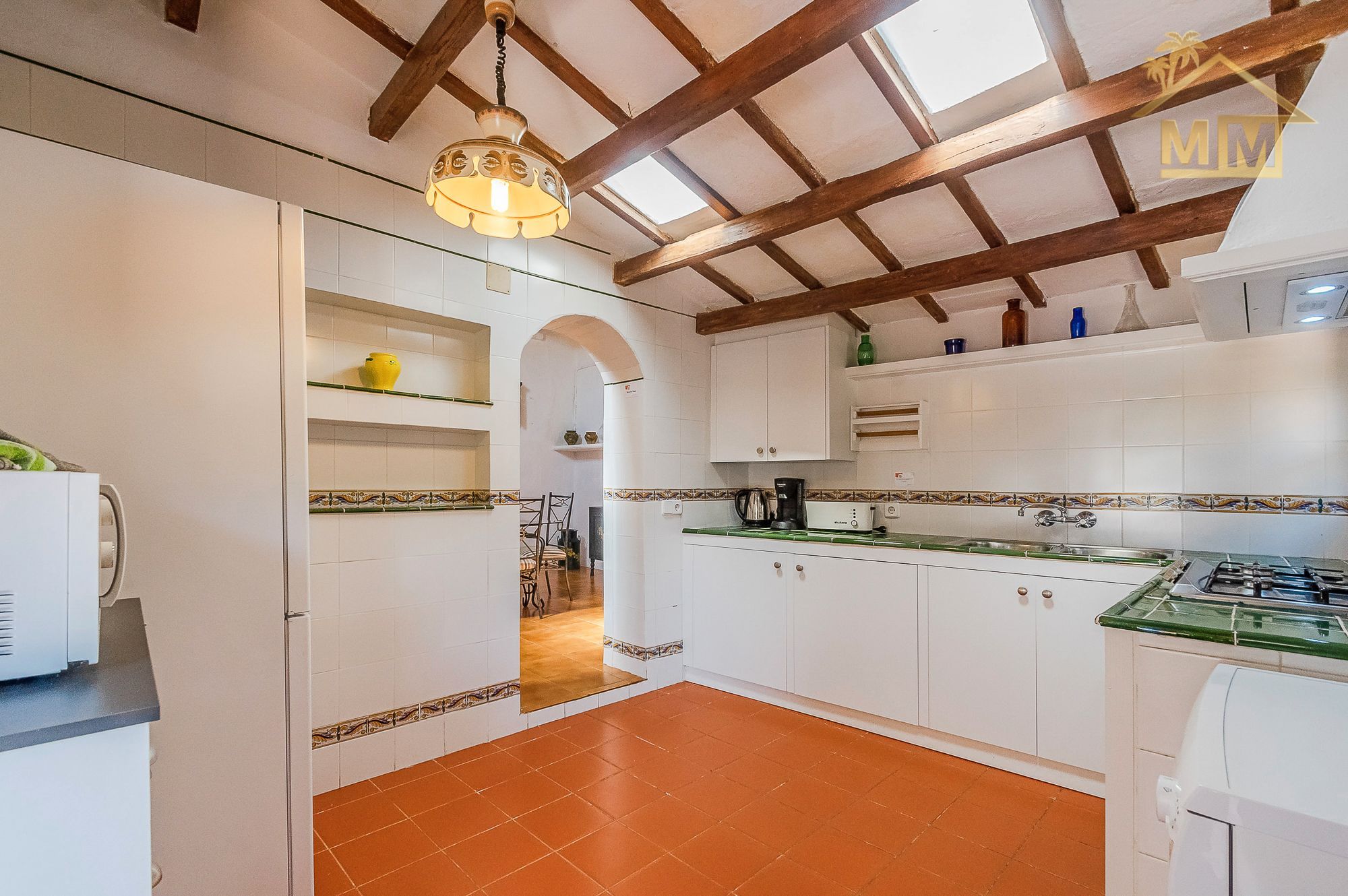 Cuina de Casa o xalet en venda en Es Castell amb Aire condicionat, Calefacció i Jardí privat