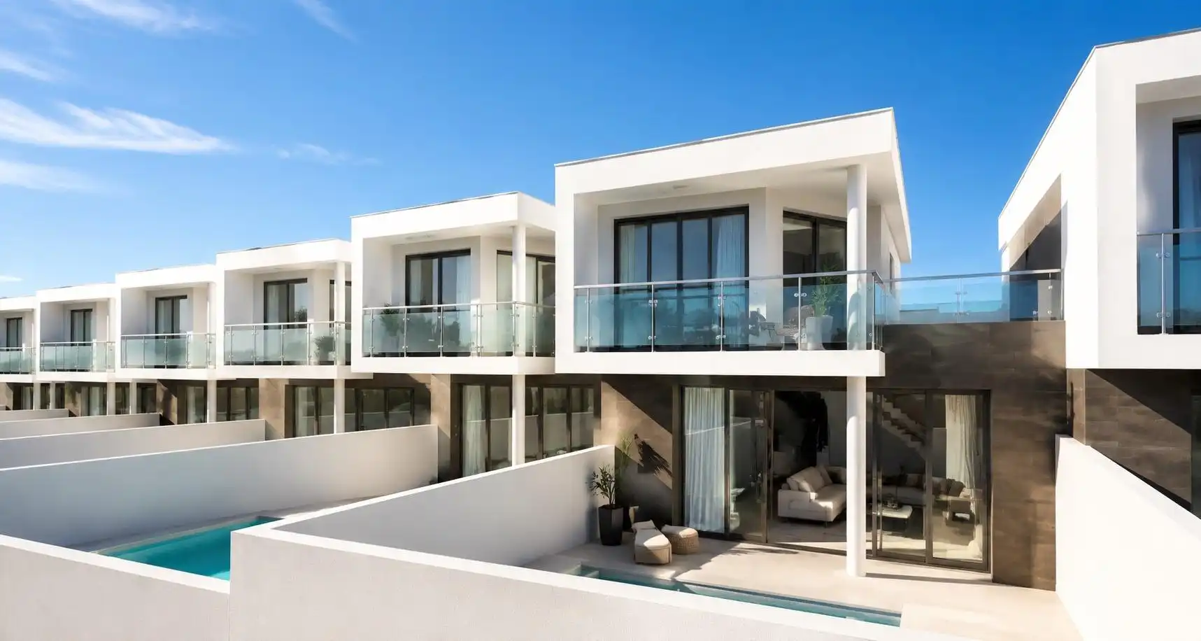 Exterior view of Detached homes for sale in La Oliva  with Air Conditioner, Private garden and Terrace