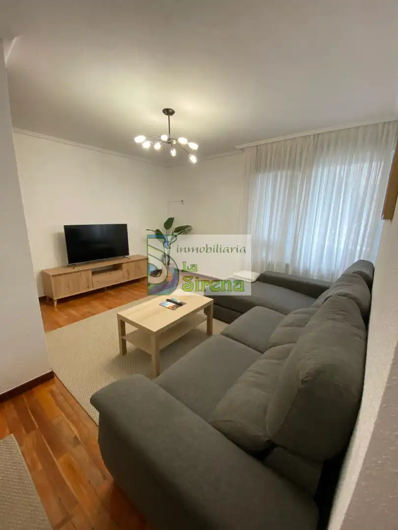 Wohnzimmer von Wohnung zur Miete in Castro-Urdiales mit Heizung, Terrasse und Möbliert