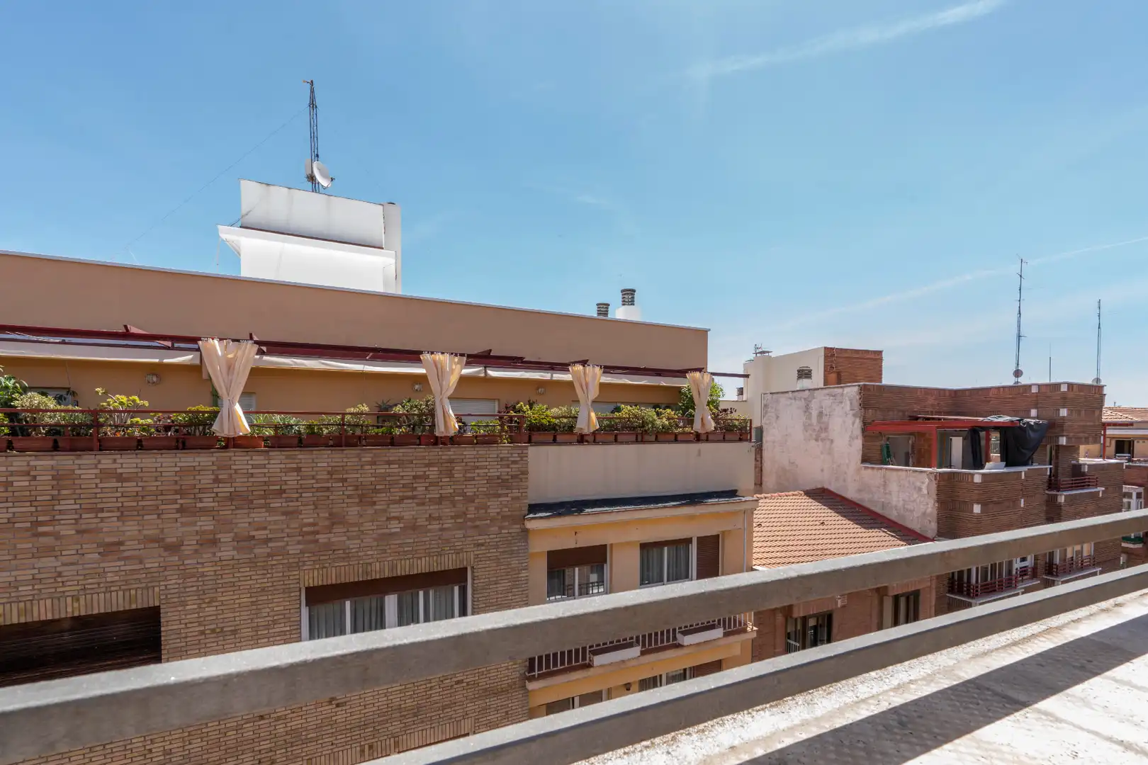 Terrasse von Dachboden zum Verkauf in Madrid mit Klimaanlage, Heizung und Parkett