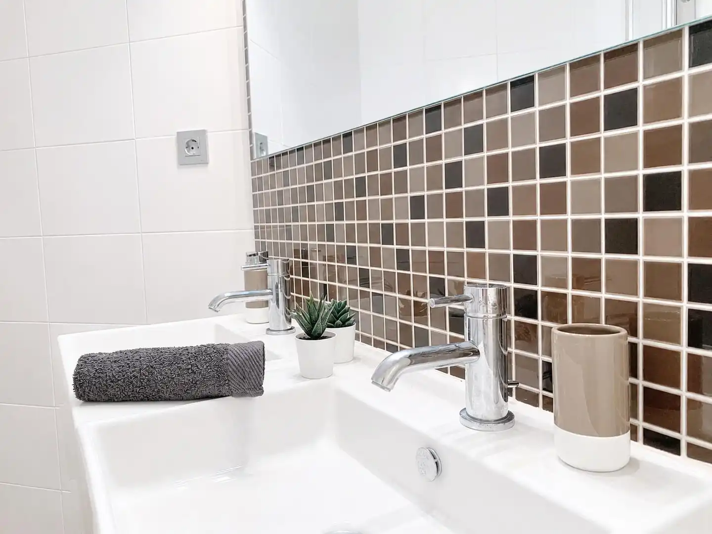 Bathroom of Apartments for sale in Moncofa  with Air Conditioner, Parquet flooring and Terrace
