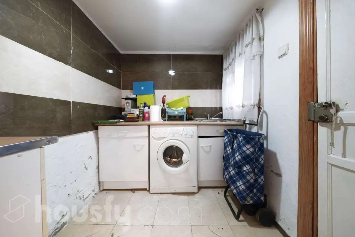 Cuina de Casa o xalet en venda en Puente de Vallecas