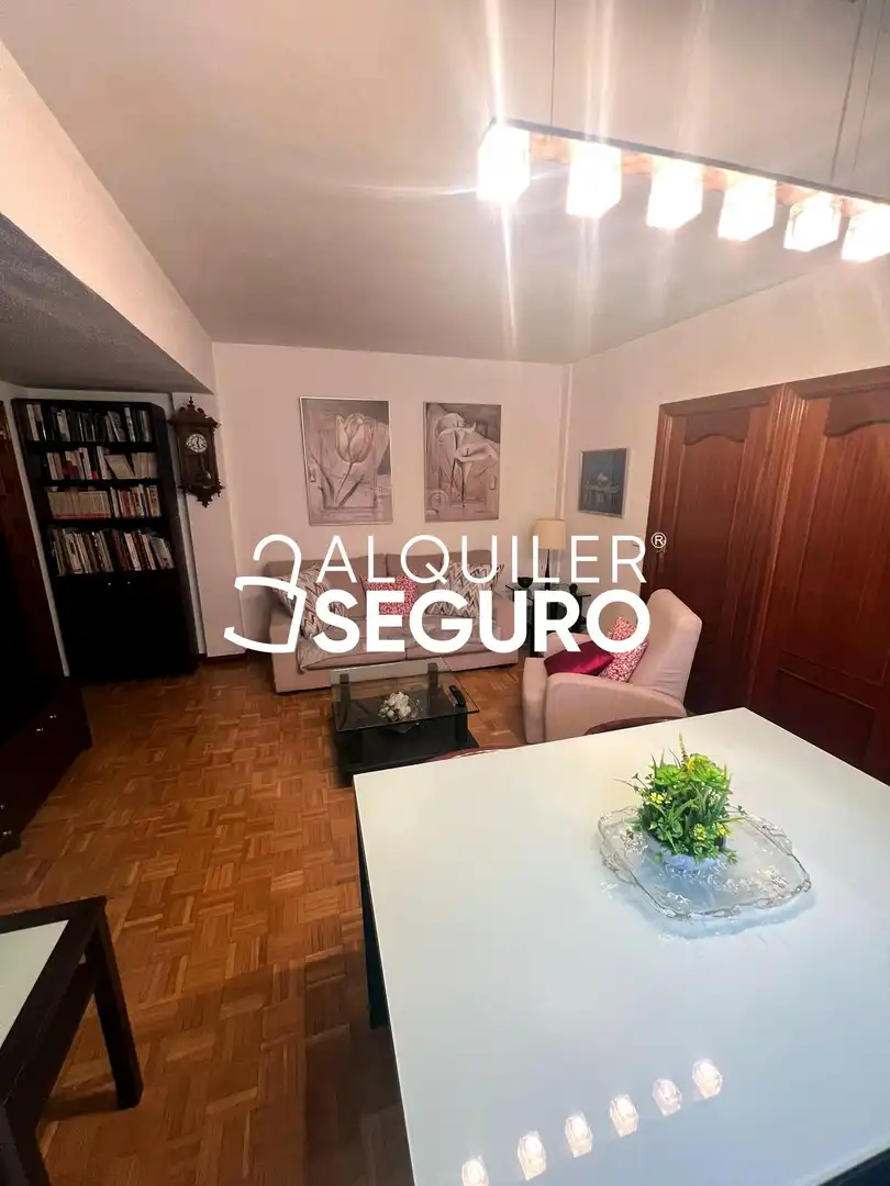 Living room of Flat for rent in Ciudad Lineal