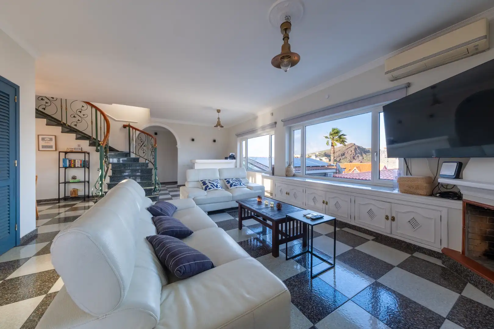 Sala de estar de Casa o chalet en venta en Telde con Aire acondicionado, Jardín privado y Terraza