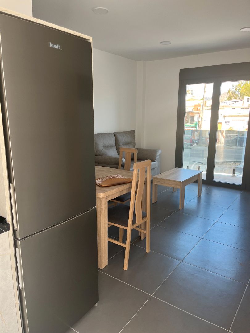 Comedor de Apartamento de alquiler en Málaga Capital con Aire acondicionado, Terraza y Amueblado