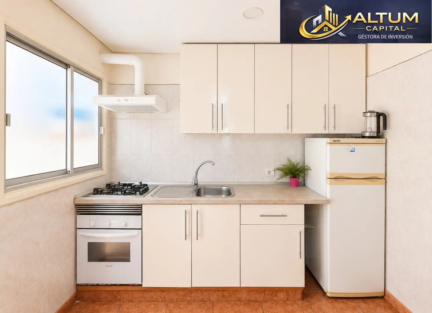 Kitchen of Flat for sale in Arona  with Furnished, Washing machine and Microwave