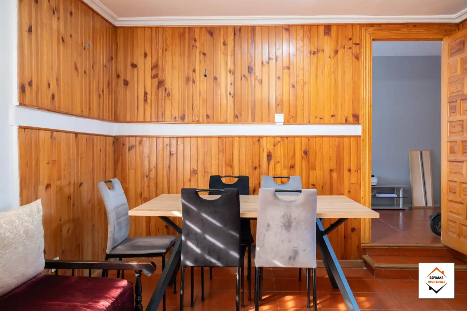 Esszimmer von Einfamilien-Reihenhaus zum Verkauf in Utebo mit Terrasse
