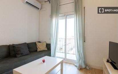 Bedroom of Flat to rent in L'Hospitalet de Llobregat  with Air Conditioner, Heating and Furnished