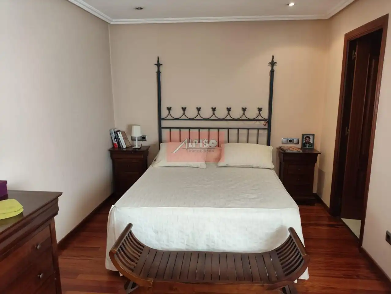 Bedroom of Duplexes for rent in Ourense Capital   with Heating, Parquet flooring and Furnished