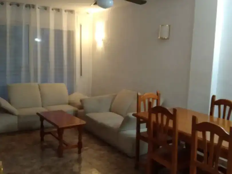 Wohnzimmer von Wohnung zur Miete in Torredembarra mit Schwimmbad, Möbliert und Balkon