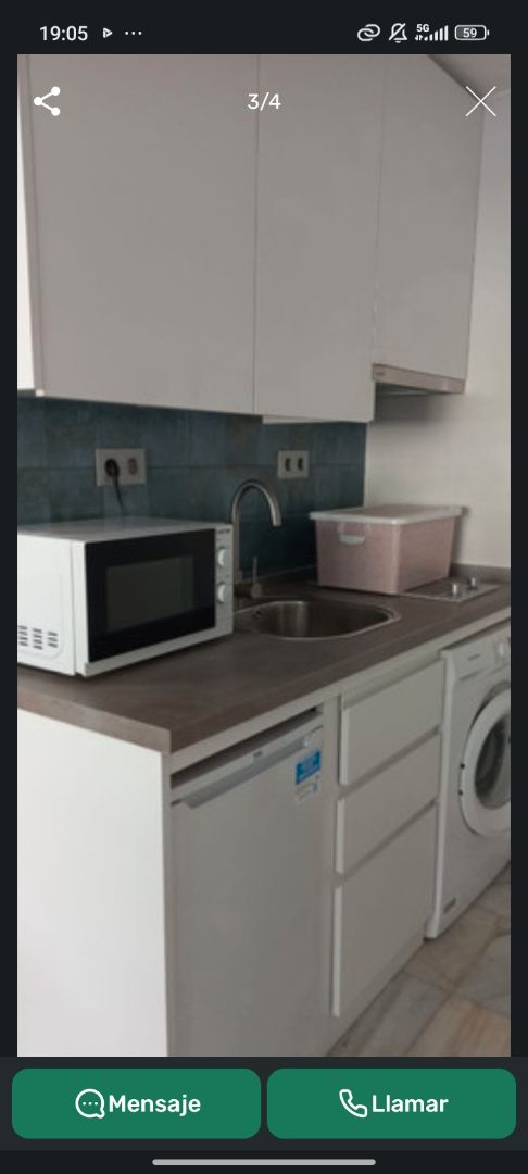 Kitchen of Study to rent in  Granada Capital  with Furnished