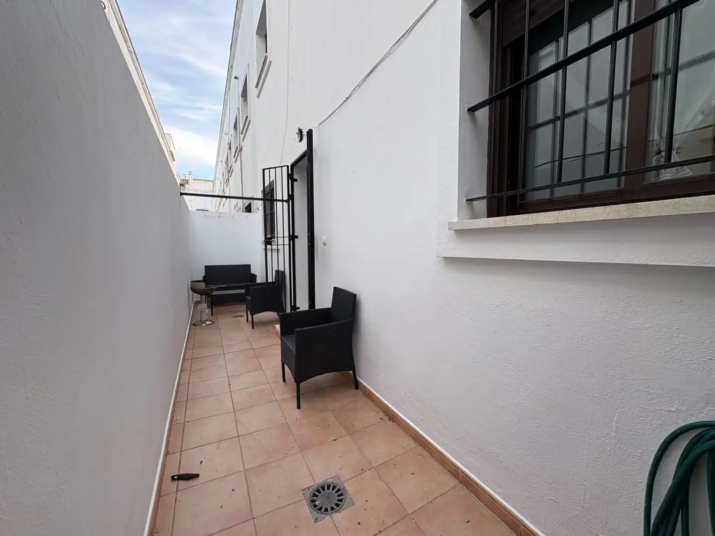 Terrassa de Casa adosada en venda en Puebla de Guzmán amb Aire condicionat, Calefacció i Traster