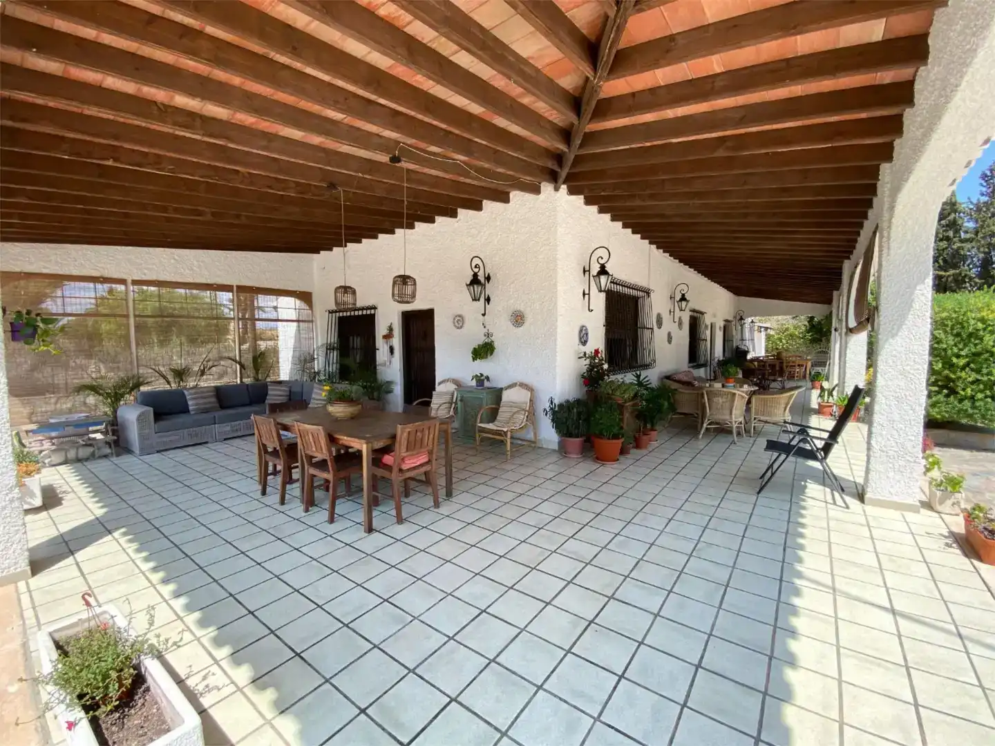 Terrassa de Casa o xalet en venda en Santa Pola amb Aire condicionat i Piscina