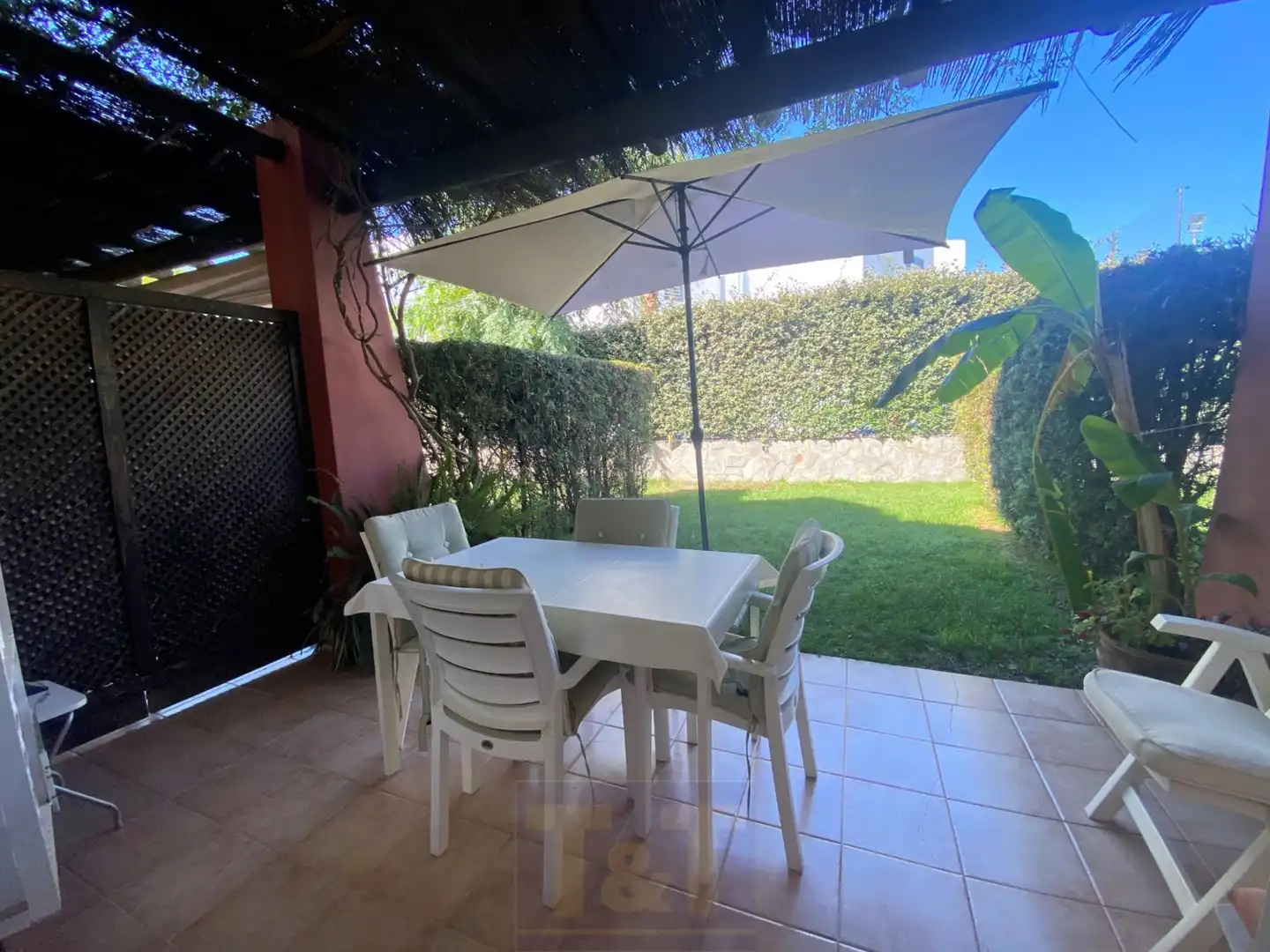 Jardín de Casa adosada en venta en Islantilla con Aire acondicionado y Terraza