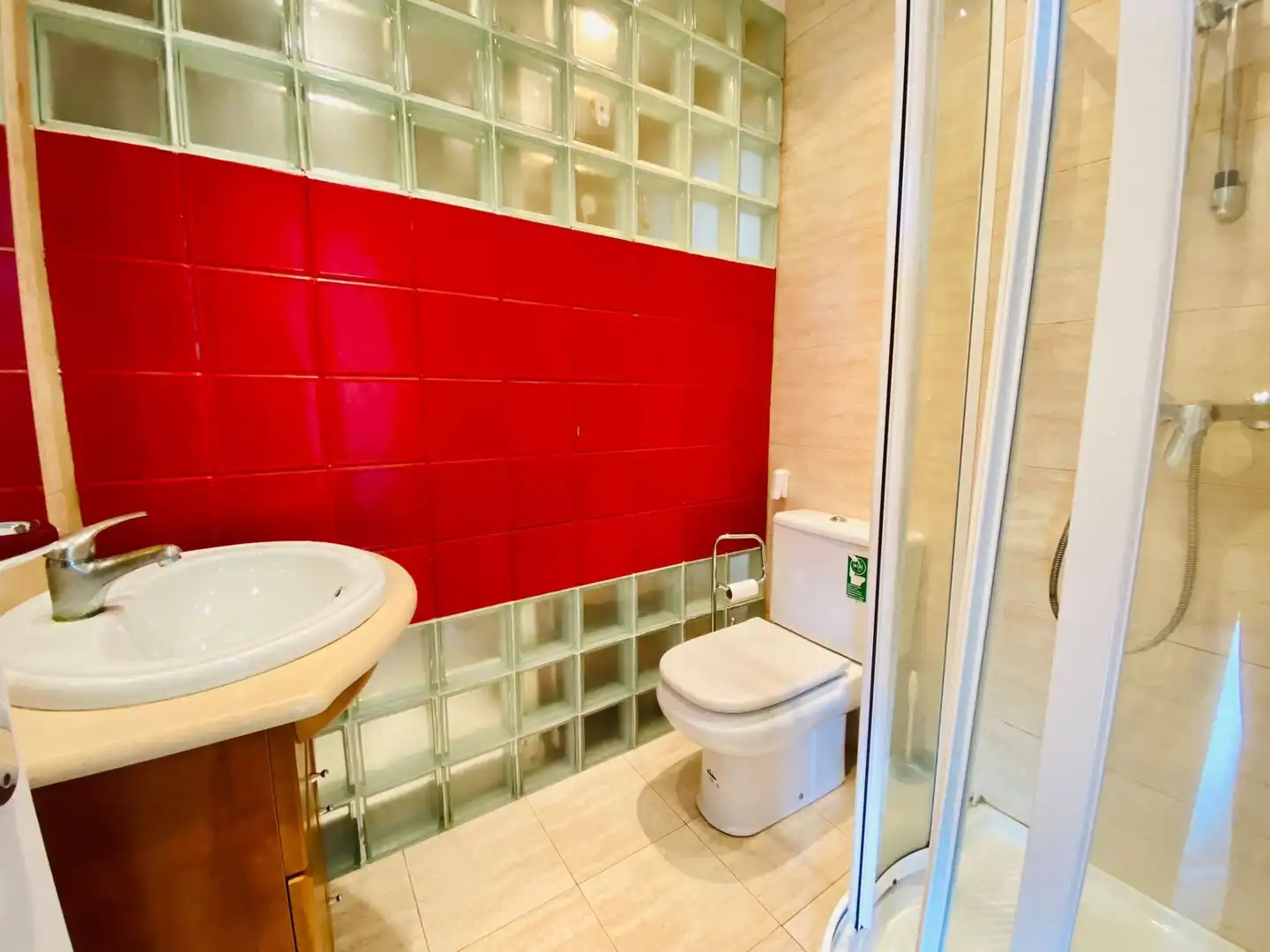 Badezimmer von Wohnung zur Miete in Egia 