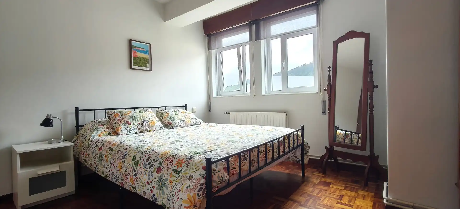 Bedroom of Flat for sale in Cedeira  with Heating, Parquet flooring and Furnished