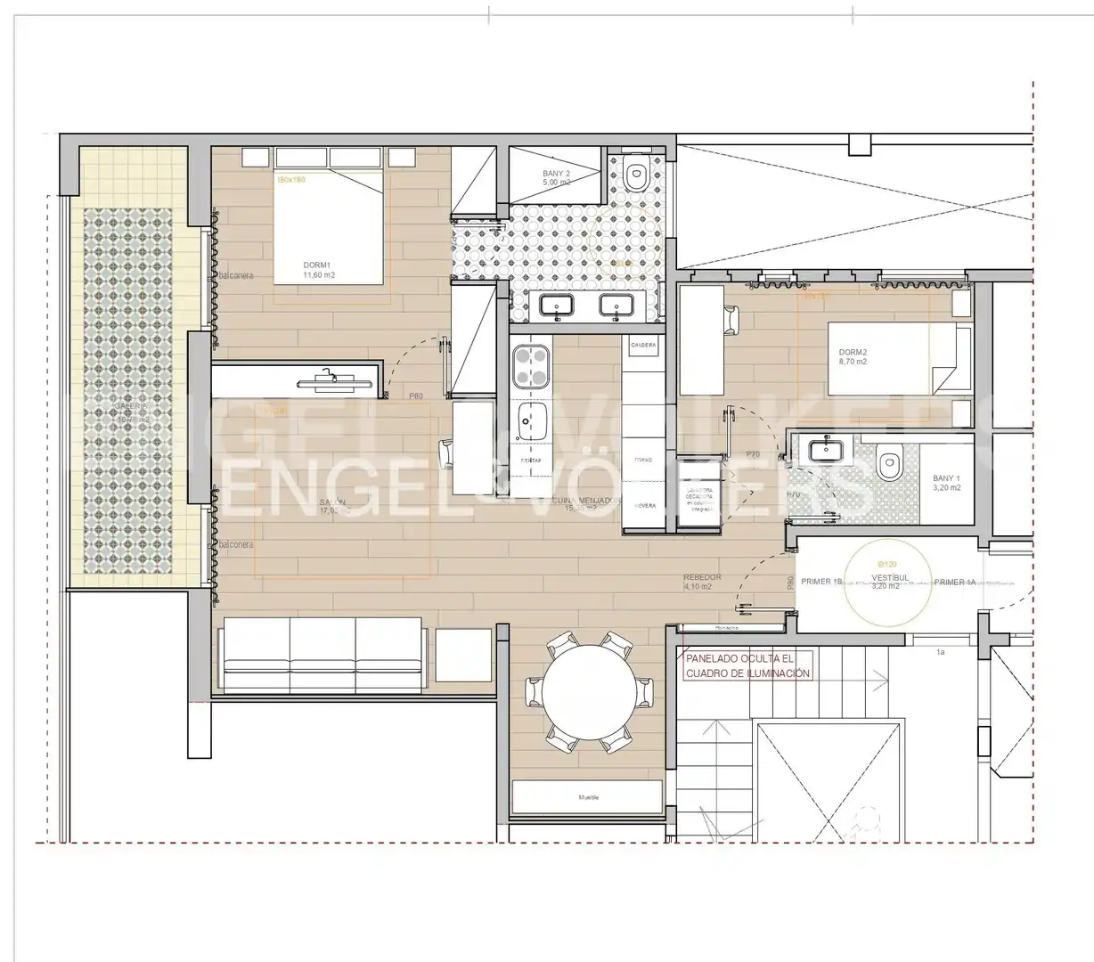 Wohnung mit Terrasse zum Verkauf in Eixample, imagen 56