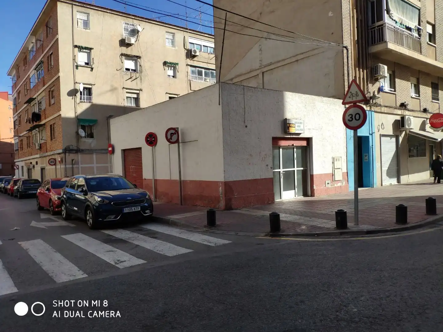 Vista exterior de Local en venta en Murcia