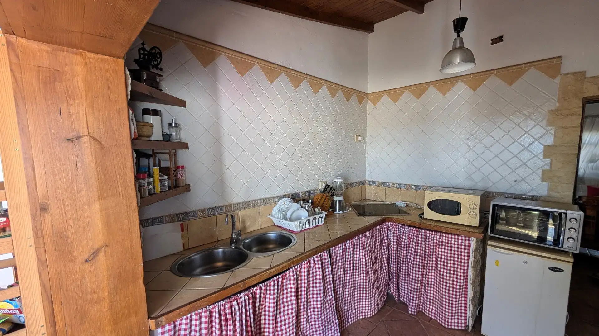 Cuina de Casa o xalet en venda en Antigua amb Jardí privat, Terrassa i Traster
