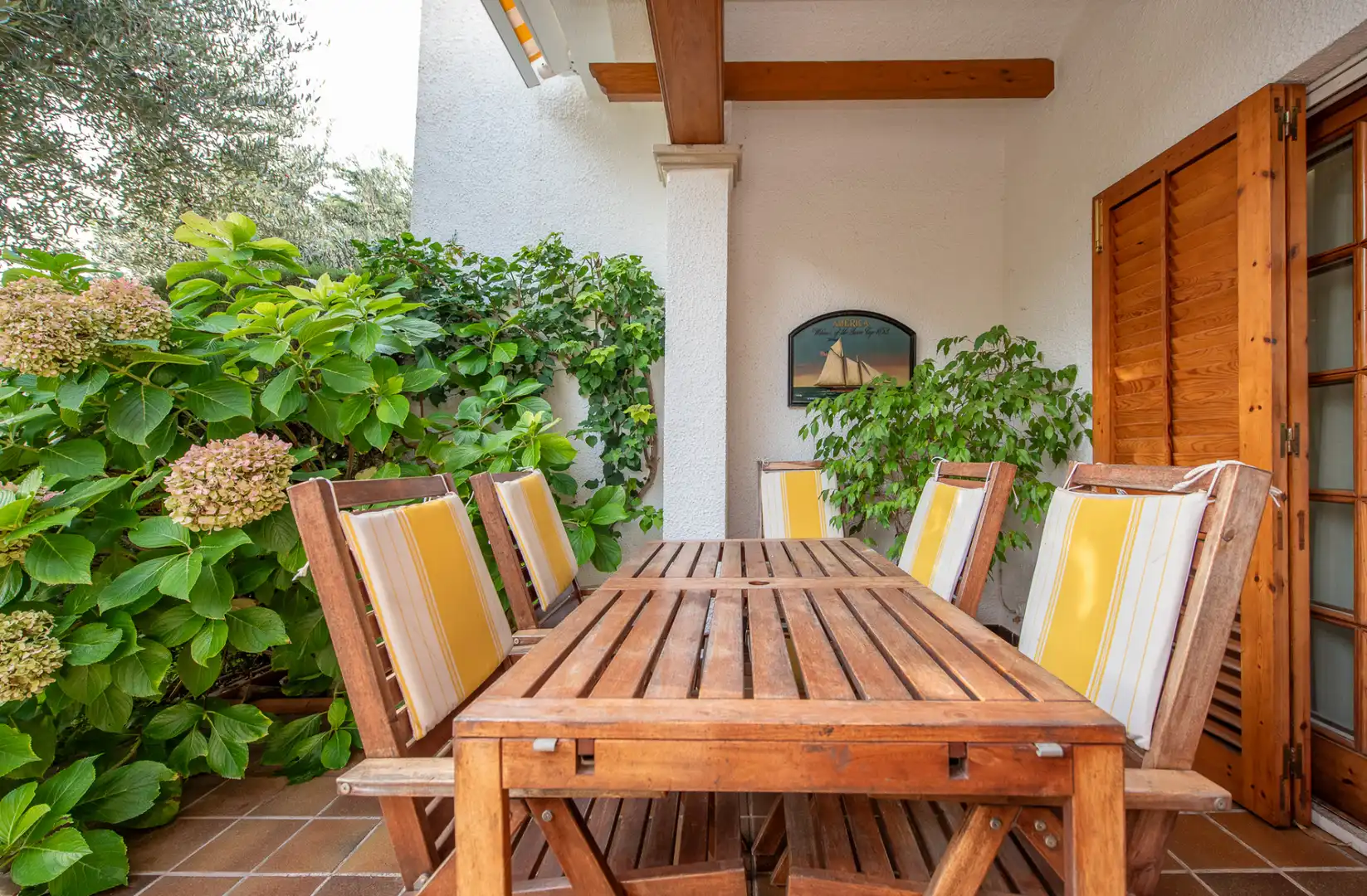 Terraza de Casa adosada de alquiler en Castell d'Aro, Platja d'Aro i s'Agaró con Calefacción, Jardín privado y Amueblado