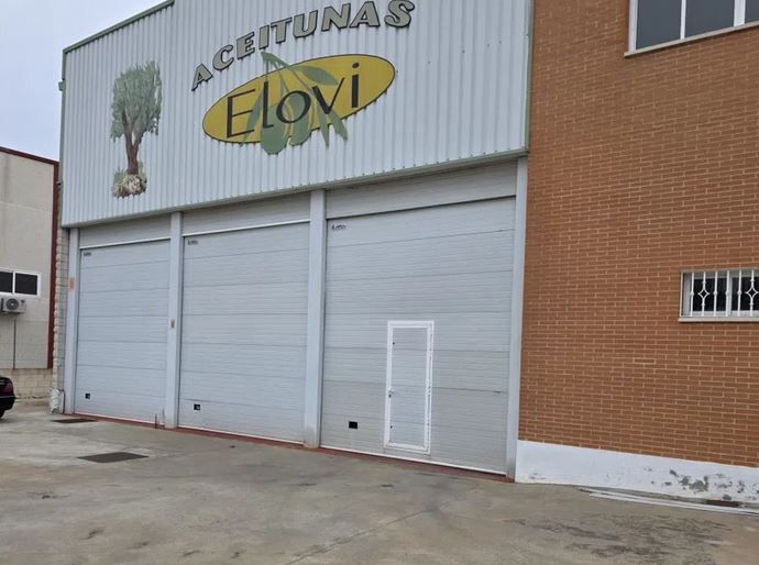 Vista exterior de Nave industrial de alquiler en Casarrubios del Monte